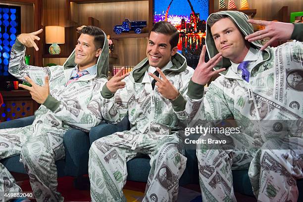 Pictured : Fredrik Eklund, Luis D. Ortiz and Ryan Serhant --