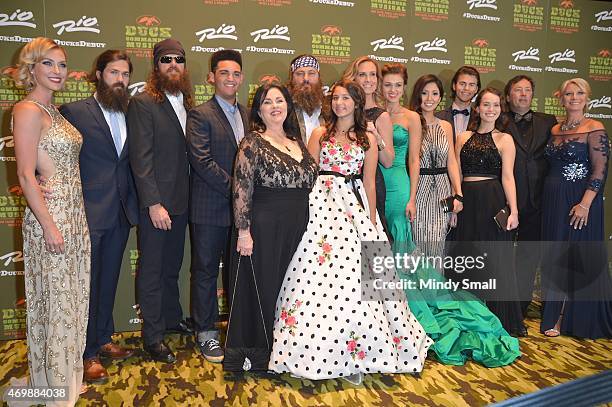 Jessica Robertson, Jep Robertson, Jase Robertson, Will Robertson, Miss Kay Robertson, Willie Robertson, Bella Robertson, Korie Robertson, Sadie...