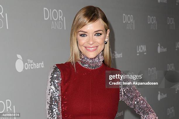 Actress Jaime King attends the premiere of The Orchard's 'DIOR & I' at LACMA on April 15, 2015 in Los Angeles, California.