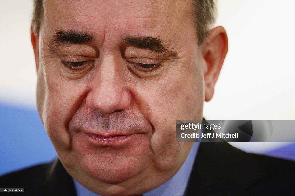 Alex Salmond Addresses Business Leaders On Referendum Plans