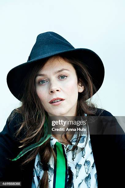 Actor Anna Friel is photographed for the Independent on May 3, 2013 in London, England.