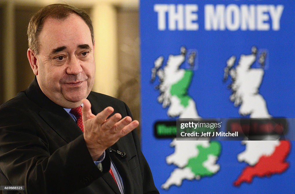 Alex Salmond Addresses Business Leaders On Referendum Plans