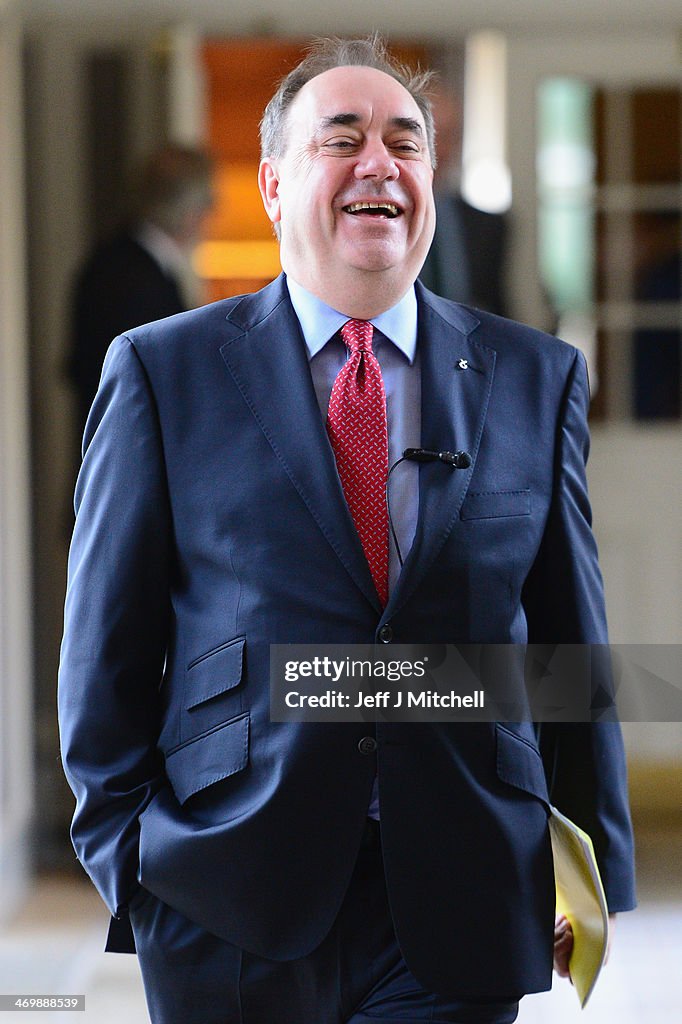 Alex Salmond Addresses Business Leaders On Referendum Plans