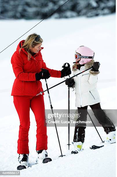 Princess Ariane attends the annual winter photocall on February 17, 2014 in Lech, Austria.