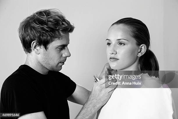 Fashion designer JW Anderson is photographed for the Independent on September 3, 2013 in London, England.