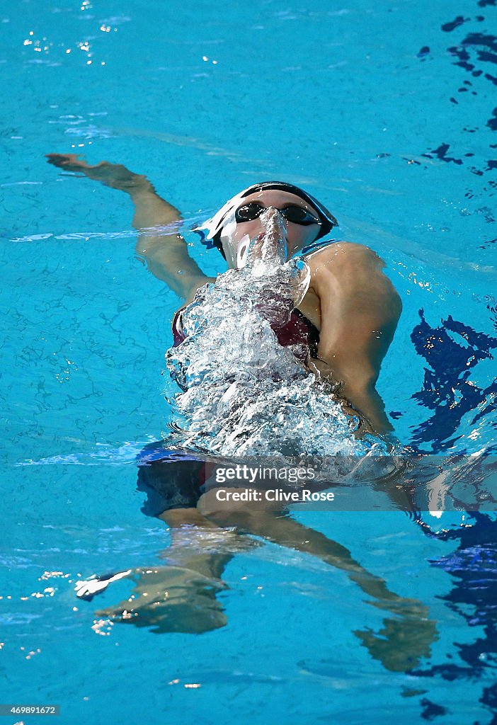 British Gas Swimming Championships 2015: Day Three