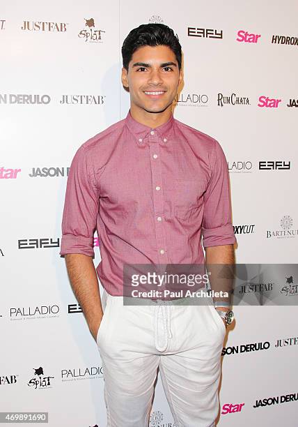 Actor Marlon Aquino attends the listening party for Jason Derulo's "Everything Is 4" at The Argyle on April 15, 2015 in Hollywood, California.