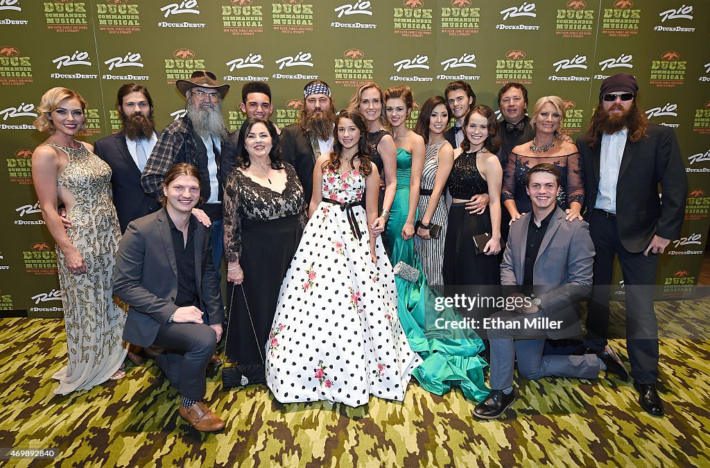 "Duck Commander Musical" Premiere At The Rio In Las Vegas