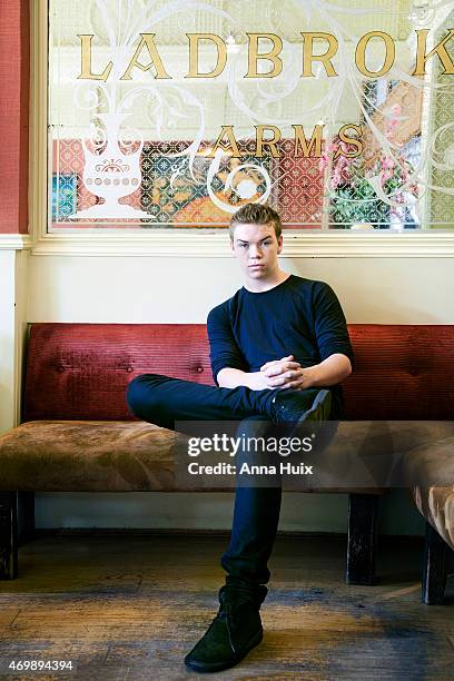 Actor Will Poulter is photographed for the Independent on August 07, 2013 in London, England.