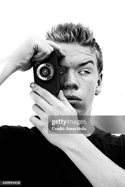 Actor Will Poulter is photographed for the Independent on August 07, 2013 in London, England.