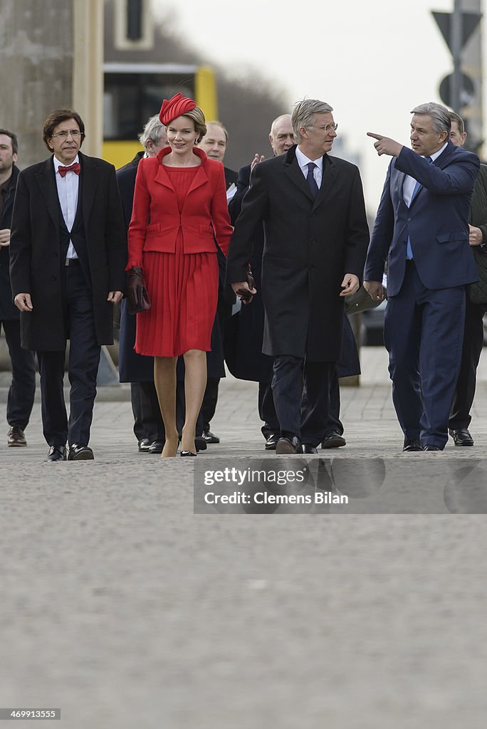 King Philippe And Queen Mathilde Of Belgium Visit Berlin