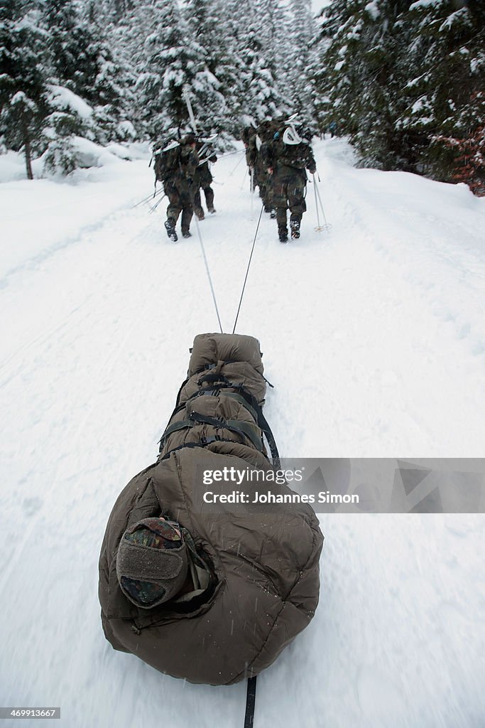 Bundeswehr Holds Alpine Adventure Camp 2014