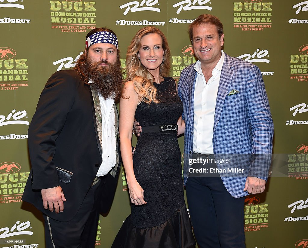 "Duck Commander Musical" Premiere At The Rio In Las Vegas