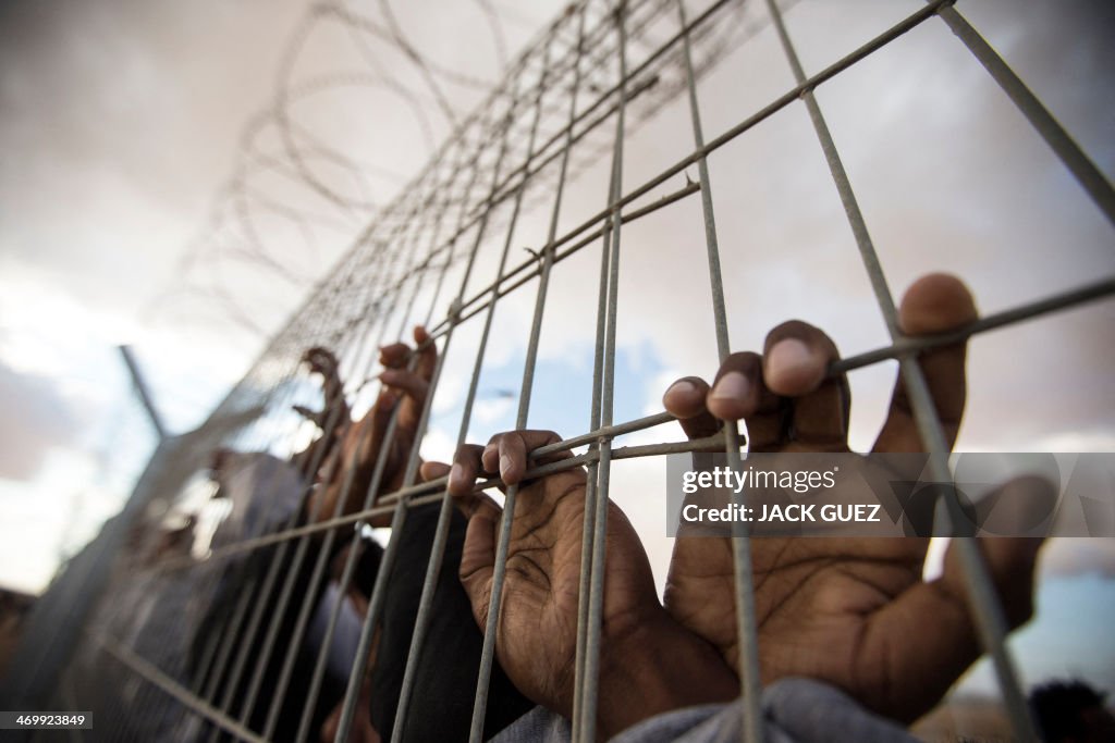 TOPSHOT-ISRAEL-AFRICA-MIGRANTS-DEMO