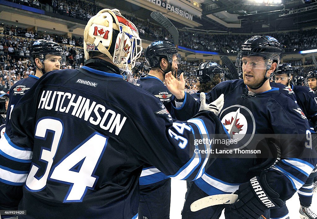 Calgary Flames v Winnipeg Jets