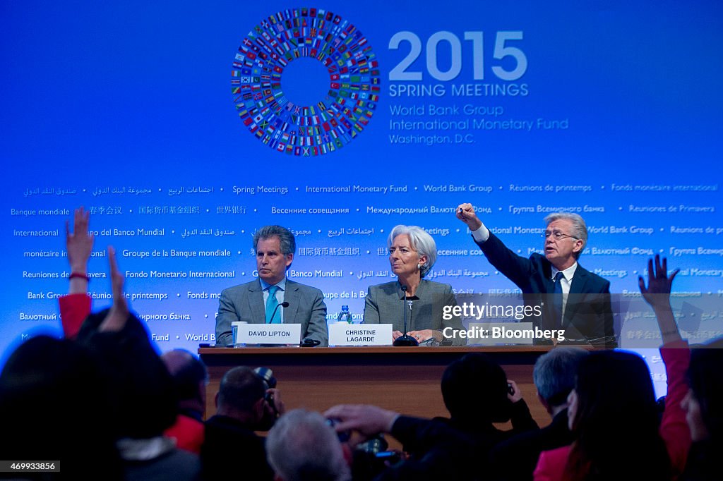 Key Attendees At The Spring Meetings Of The World Bank And International Monetary Fund