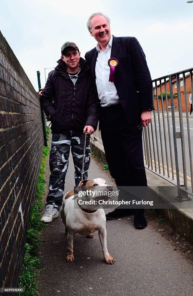UKIP Candidate William Cash Out On The Campaign Trail