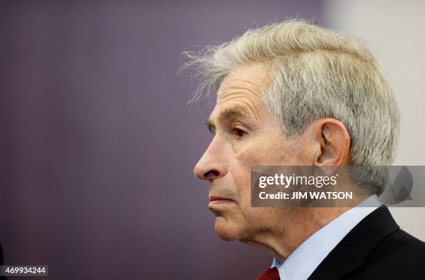 Former Deputy Defense Secretary Paul Wolfowitz attends a speech by Iraqi Prime Minister Haider al-Abadi at the Center for Strategic and International...