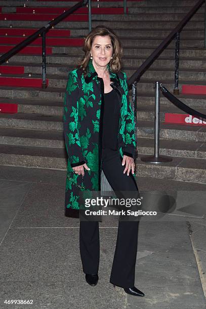 Producer Paula Weinstein attends the Tribeca Film Festival's Vanity Fair Party at State Supreme Courthouse on April 14, 2015 in New York City.