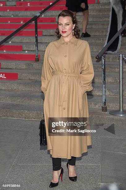 Actress Debi Mazar attends the Tribeca Film Festival's Vanity Fair Party at State Supreme Courthouse on April 14, 2015 in New York City.