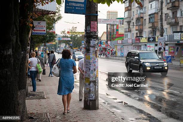 streets of simferopol, ukraine - simferopol stock pictures, royalty-free photos & images
