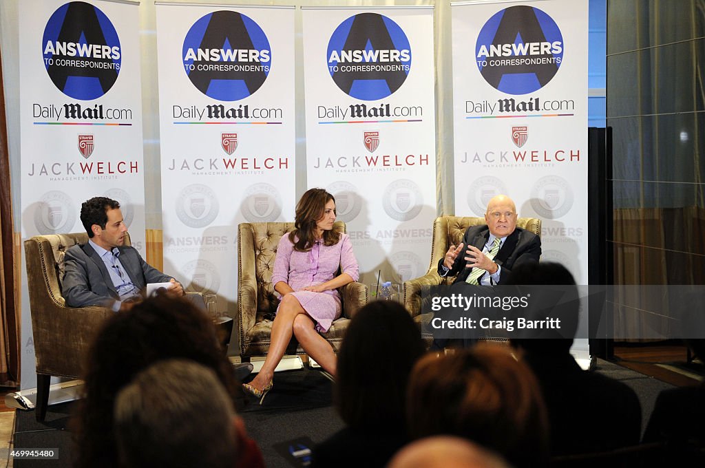 DailyMail.com Answers To Correspondents With Jack & Suzy Welch