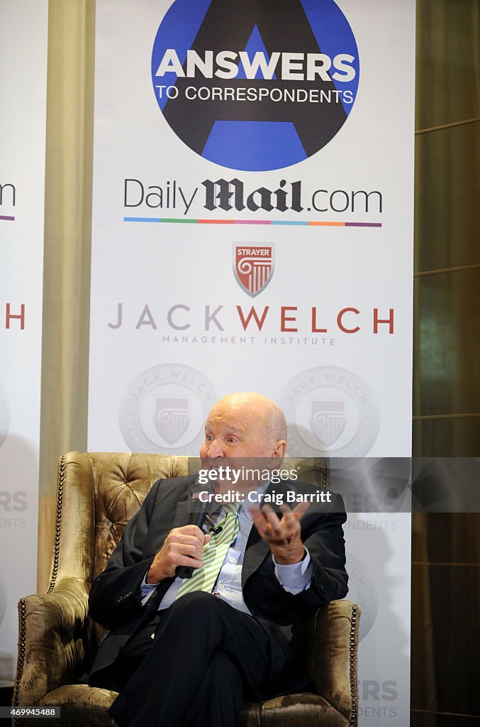 DailyMail.com Answers To Correspondents With Jack & Suzy Welch