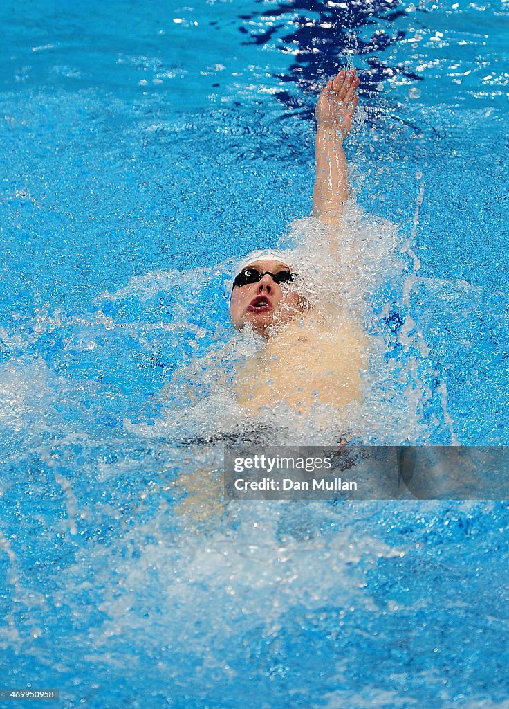 British Gas Swimming Championships 2015: Day Three