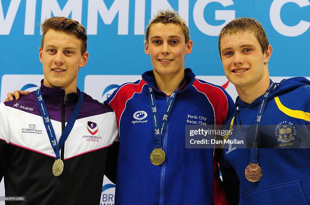 British Gas Swimming Championships 2015: Day Three