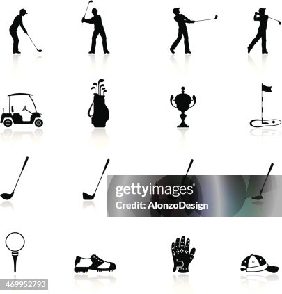 Golf Icon Set Golf Icon Set