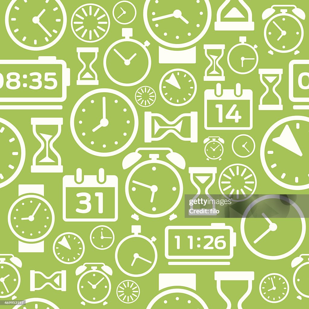 Seamless Time Background High-Res Vector Graphic - Getty Images