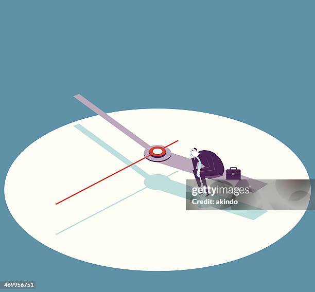 waiting - notary stock illustrations