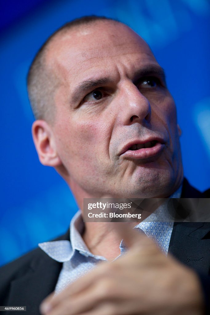 Greek Finance Minister Yanis Varoufakis Speaks At Brookings Institution