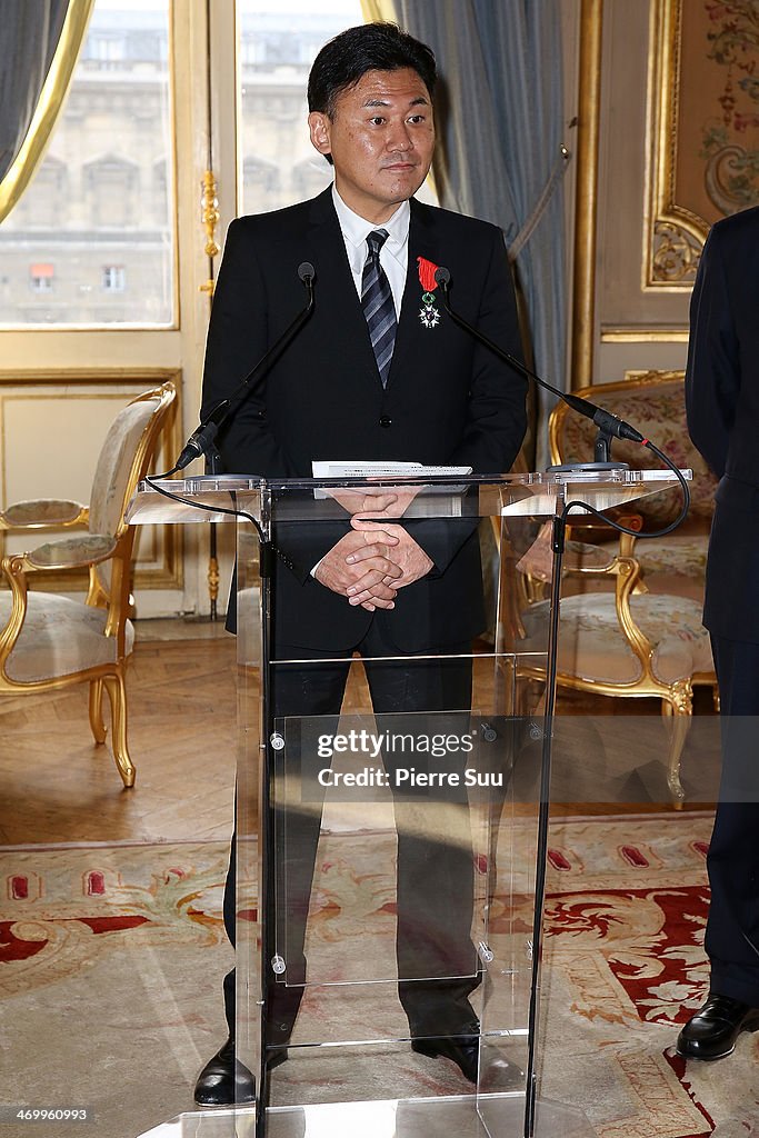 Hiroshi Mikitani Of Rakuten Inc. Receives Legion Of Honor Decoration