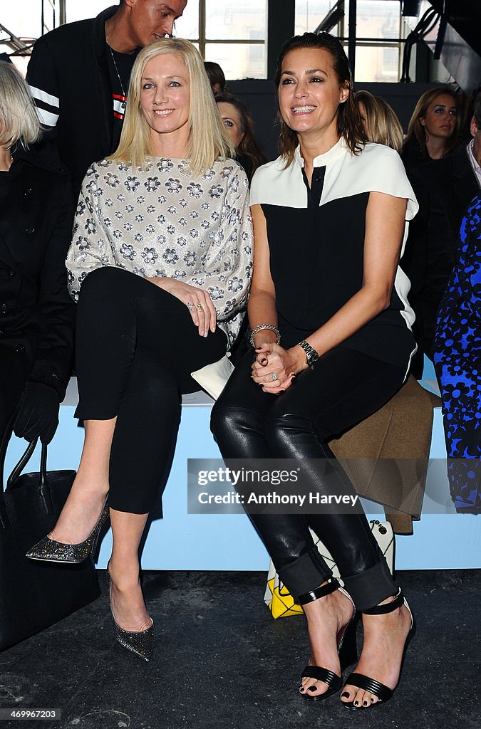 Roksanda Ilincic: Front Row - London Fashion Week AW14