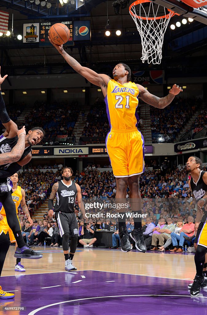 Los Angeles Lakers v Sacramento Kings