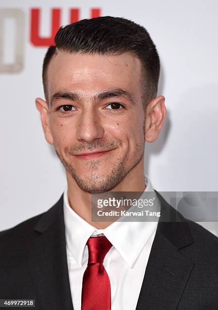 Josef Altin attends the UK Premiere of "Child 44" at Vue West End on April 16, 2015 in London, England.