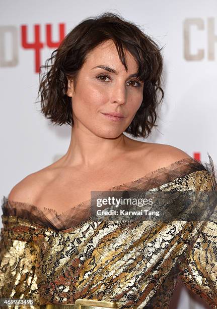 Noomi Rapace attends the UK Premiere of "Child 44" at Vue West End on April 16, 2015 in London, England.