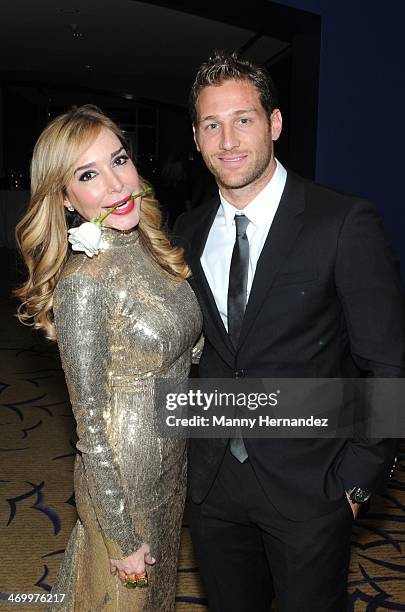 Marysol Patton and Juan Pablo attend Voices For Children Foundation Hosts 2014 Be A Voice, Empower Brilliant Futures Gala at Mandarin Oriental on...