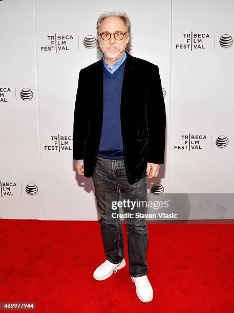 Executive Producer Dr. Ira P. Heilveil attends the premiere of "Autism In Love" during the 2015 Tribeca Film Festival at Regal Battery Park 11 on...