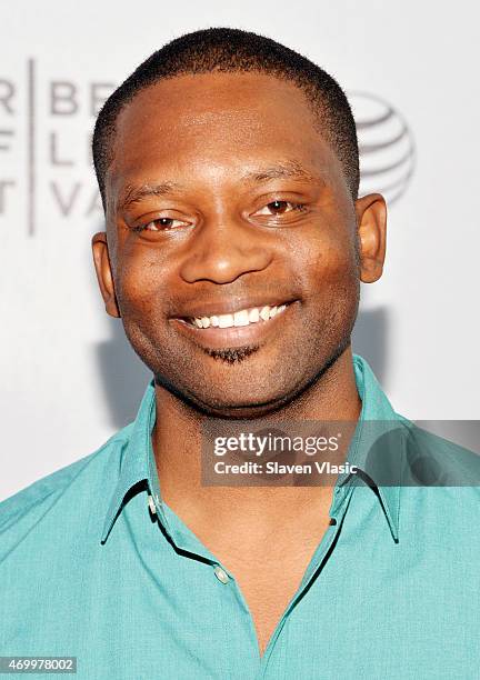 Actor Jonte LeGras attends the premiere of "Autism In Love" during the 2015 Tribeca Film Festival at Regal Battery Park 11 on April 16, 2015 in New...