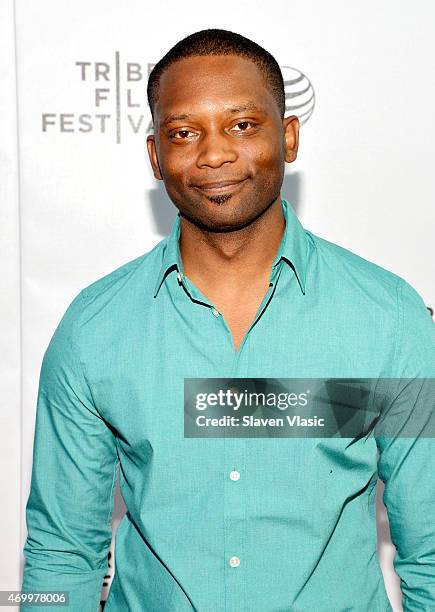 Actor Jonte LeGras attends the premiere of "Autism In Love" during the 2015 Tribeca Film Festival at Regal Battery Park 11 on April 16, 2015 in New...