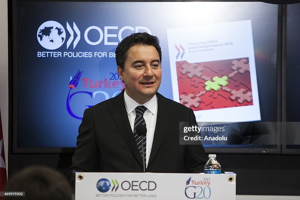 Ali Babacan Speaks at OECD