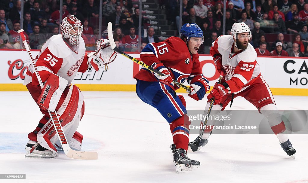 Detroit Red Wings v Montreal Canadiens