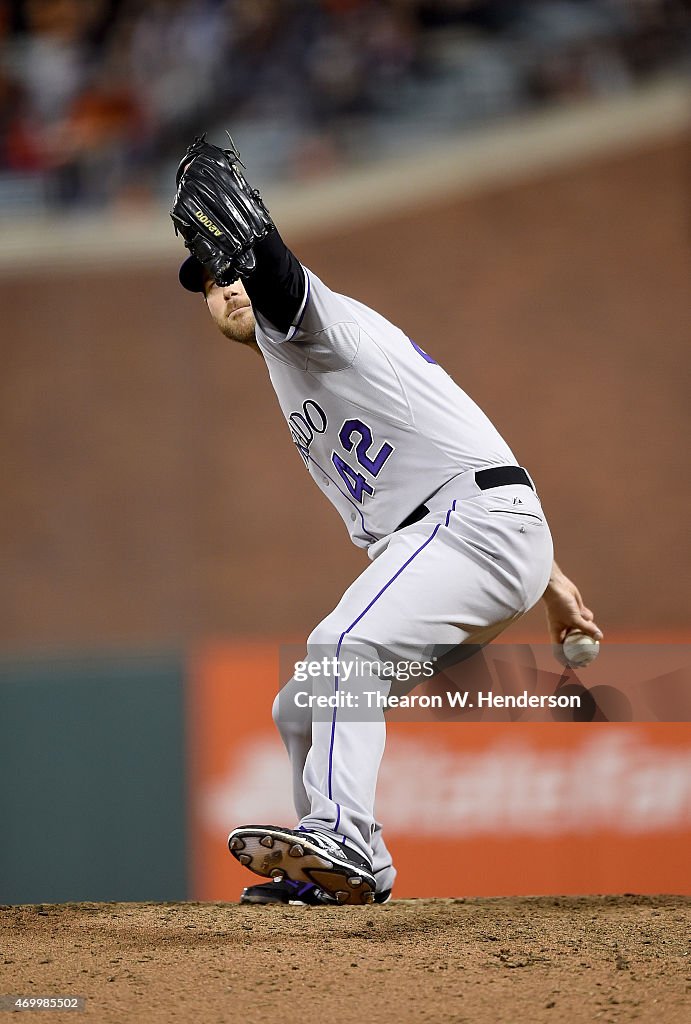 Colorado Rockies v San Francisco Giants