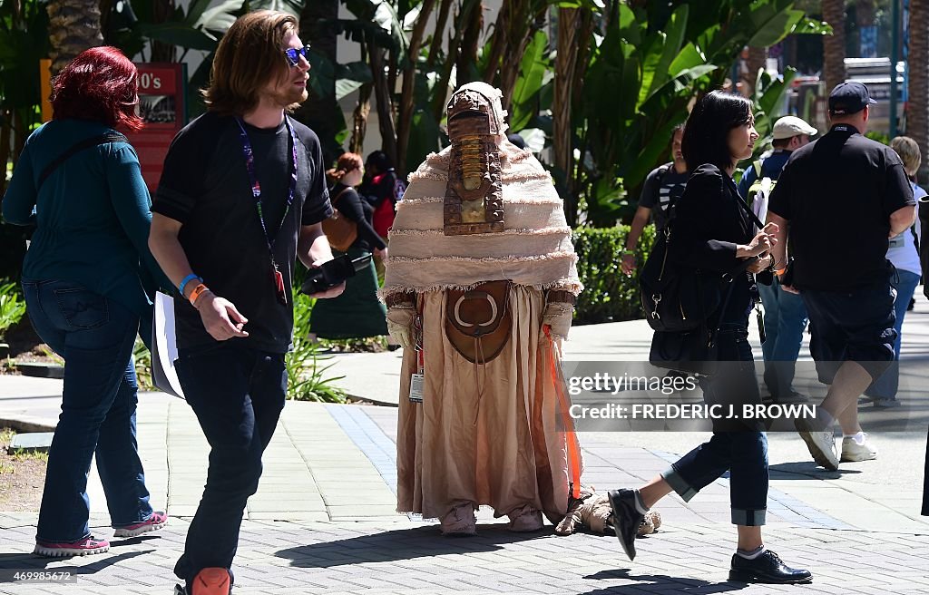 US-ENTERTAINMENT-STAR WARS-CONVENTION