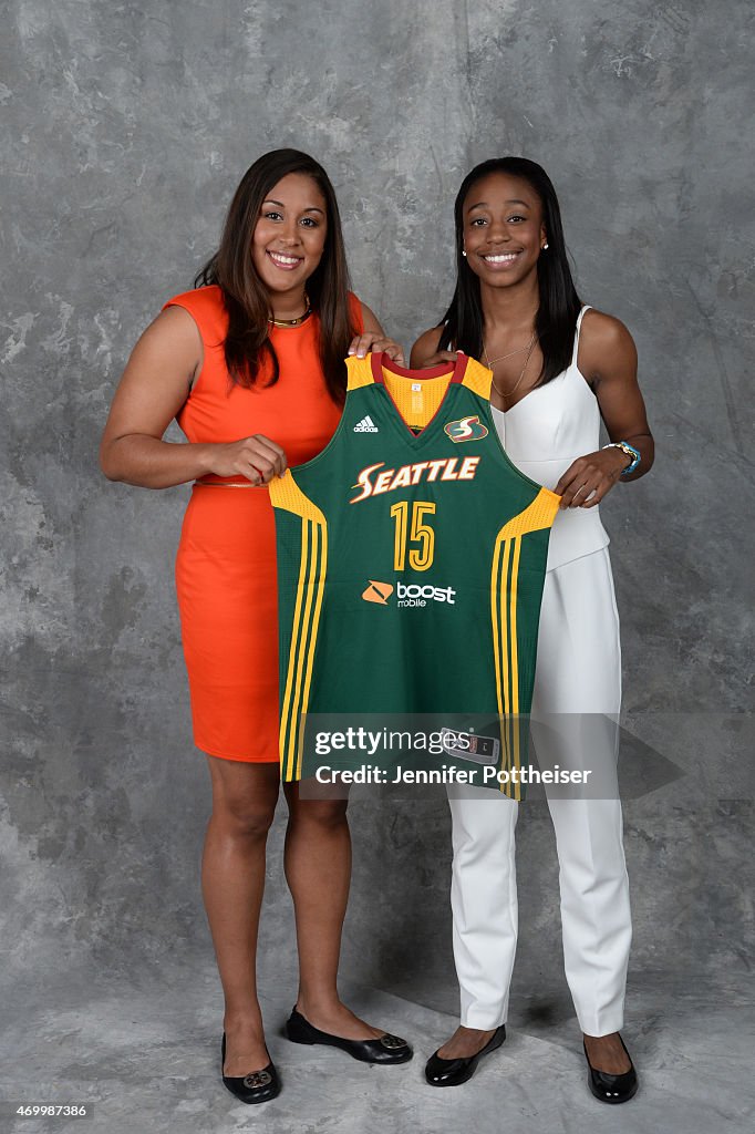 2015 WNBA Draft and Portraits