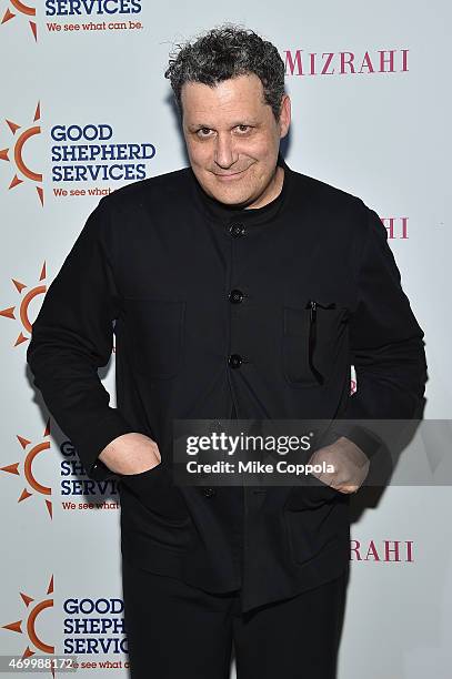 Fashion designer Isaac Mizrahi attends the Good Shepherd Services Spring Party 2015 hosted by Isaac Mizrahion on April 16, 2015 in New York City.