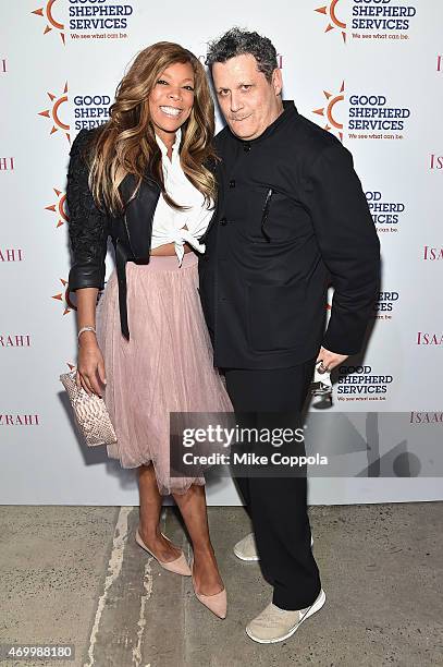 Wendy Williams and Isaac Mizrahi attend the Good Shepherd Services Spring Party 2015 hosted by Isaac Mizrahi on April 16, 2015 in New York City.