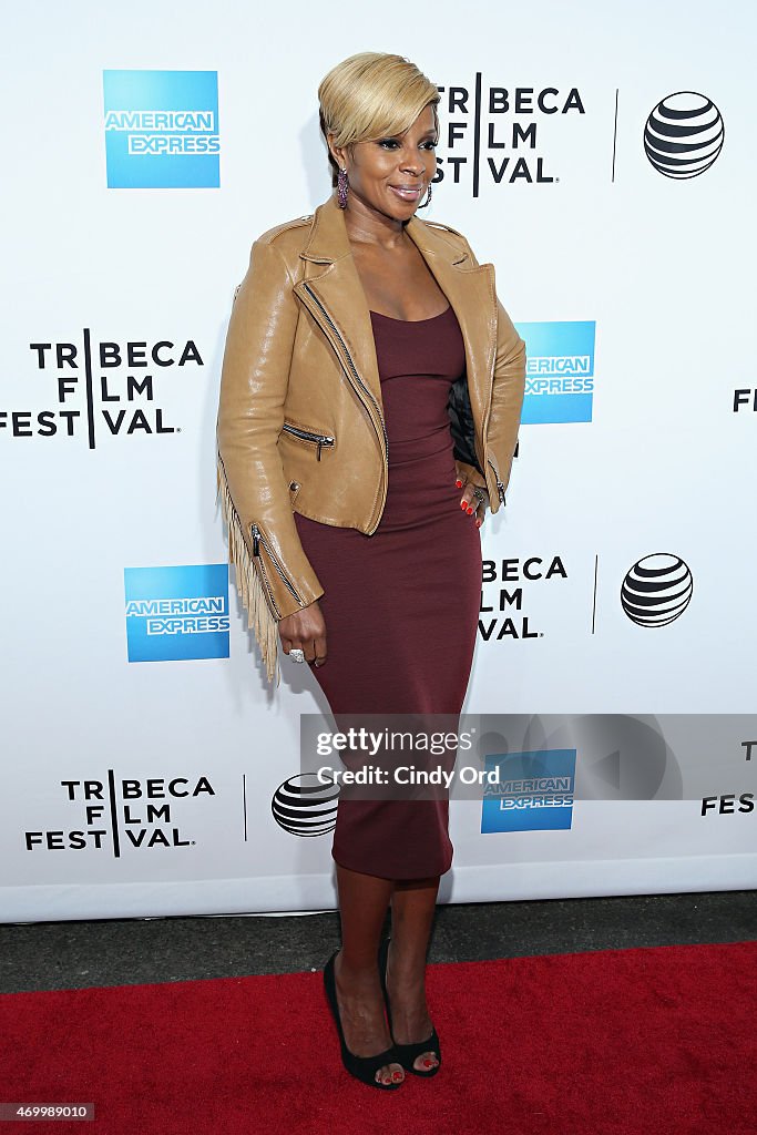 World Premiere Documentary:"Mary J. Blige: The London Sessions" - 2015 Tribeca Film Festival